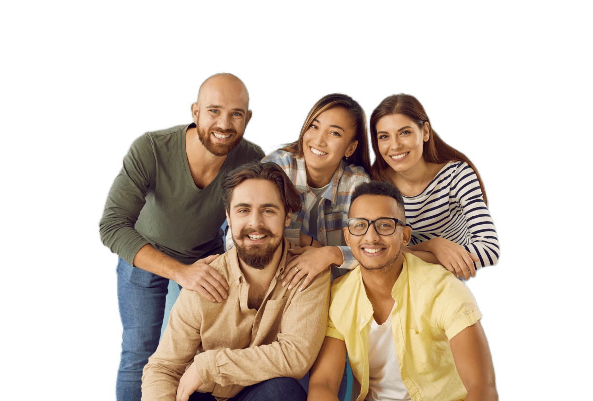 Image showing a group of staff