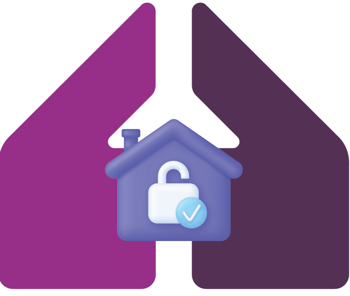 jlwm logo with a lock inside