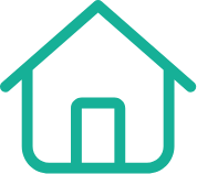 Icon showing a house