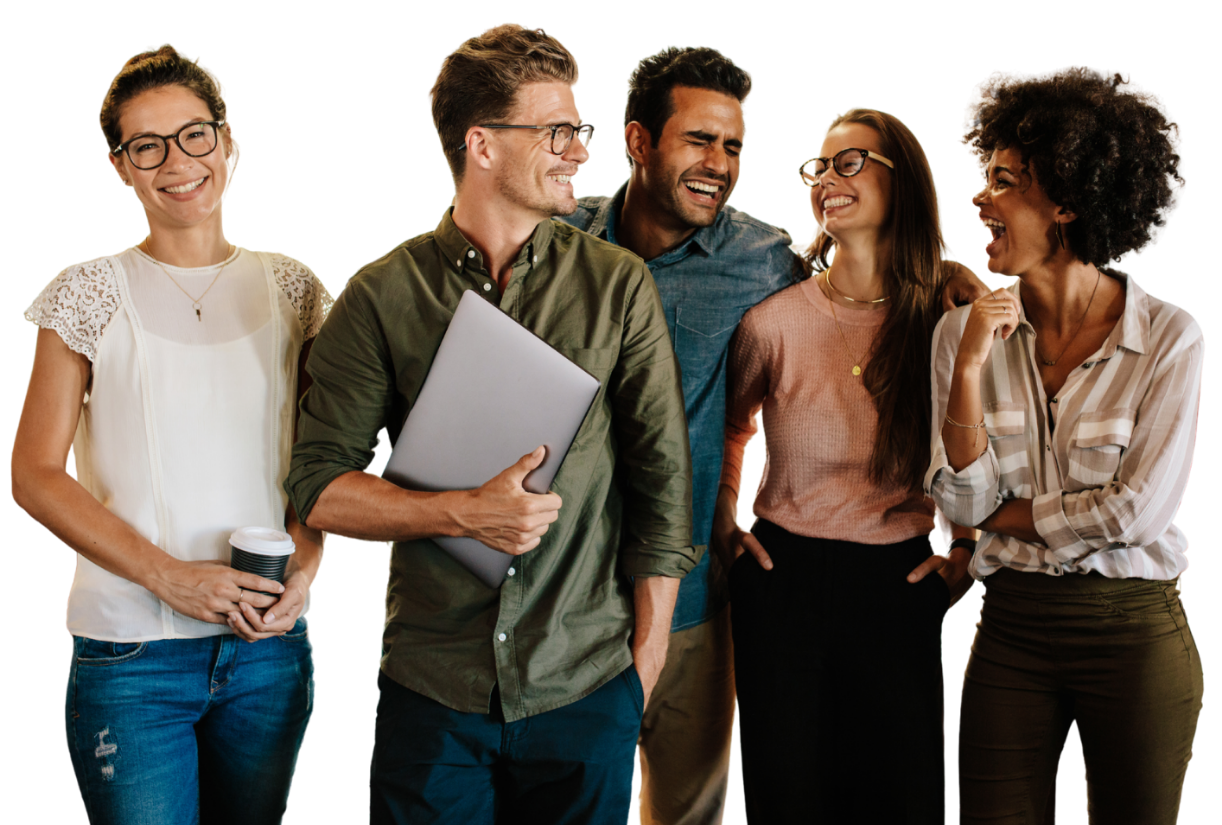 Image showing a group of staff