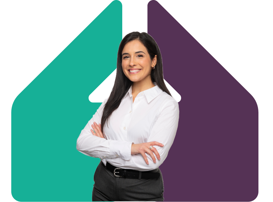 Image showing a businesswoman smiling