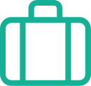Icon showing a suitcase